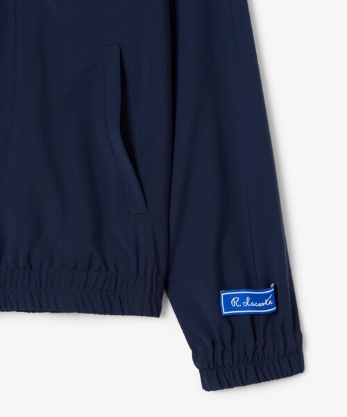 LACOSTE(ラコステ)の「ウールブレンドフランネルジップジャケット(ブルゾン・メンズ・ネイビー・46/48/50/52)」の3枚目の写真