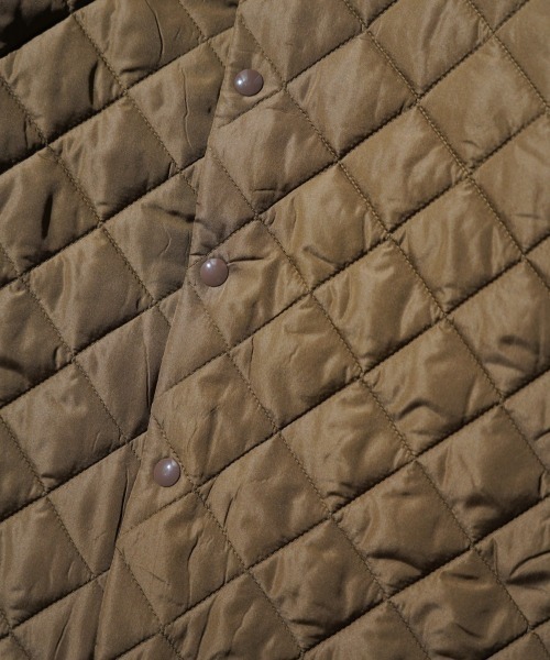 PENNEYS（ぺニーズ）の「PENNEY'S ぺニーズ / THE FOX STANDARD QUILT V CARDIGAN（ナイロンジャケット・メンズ・ブラック/グレー/ネイビー/ブラウン・LARGE/MEDIUM）」の6枚目の写真