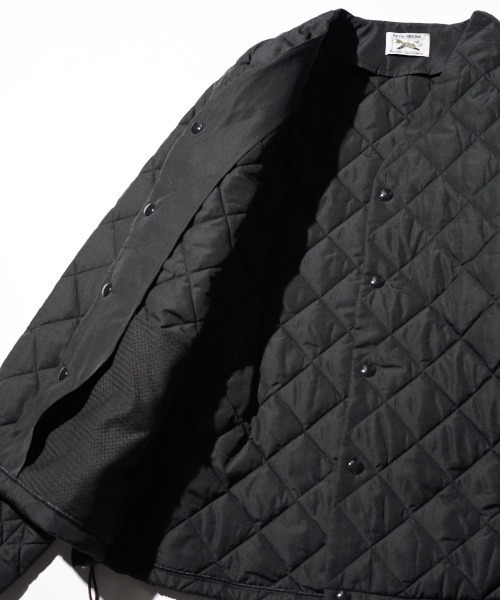 PENNEYS（ぺニーズ）の「PENNEY'S ぺニーズ / THE FOX STANDARD QUILT V CARDIGAN（ナイロンジャケット・メンズ・ブラック/グレー/ネイビー/ブラウン・LARGE/MEDIUM）」の17枚目の写真