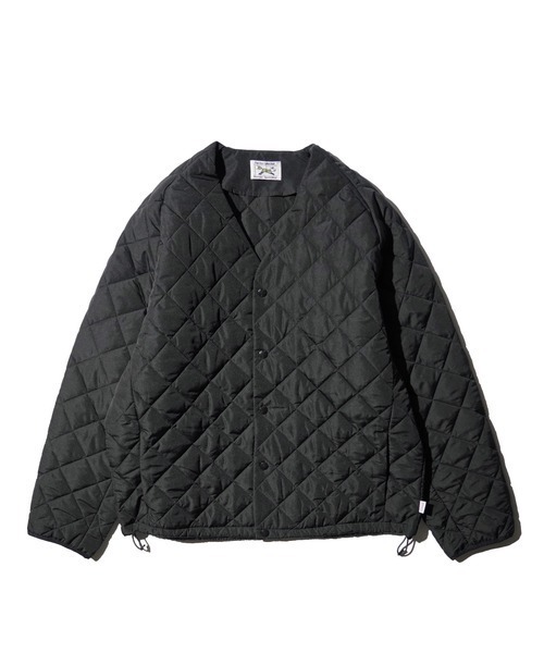 PENNEYS（ぺニーズ）の「PENNEY'S ぺニーズ / THE FOX STANDARD QUILT V CARDIGAN（ナイロンジャケット・メンズ・ブラック/グレー/ネイビー/ブラウン・LARGE/MEDIUM）」の11枚目の写真