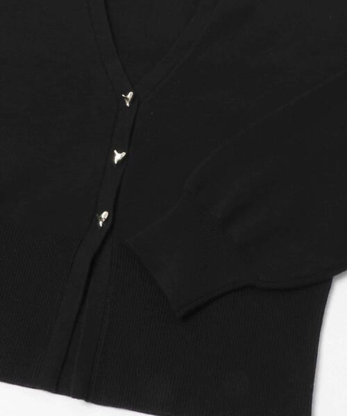 SENSE OF PLACE by URBAN RESEARCH（センスオブプレイスバイアーバンリサーチ）の「ニュアンスボタンVネックカーディガン（カーディガン/ボレロ・レディース・レッド/ブラック/アイボリー・ONE）」の14枚目の写真