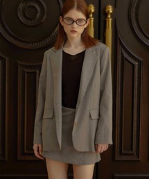 Luan（ルアン）の「【Luan】CHECK TAILORED JACKET/チェックテーラードジャケット（テーラードジャケット）」