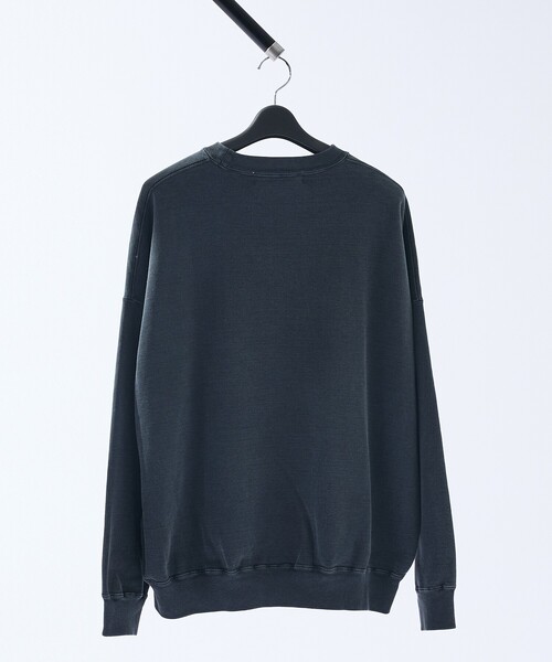 REMI RELIEF（レミレリーフ）の「【REMI RELIEF / レミレリーフ】別注 ロゴプリント スウェット / オーバーサイズ（Tシャツ/カットソー・メンズ・ブラウン/ブラック・M/L）」の4枚目の写真