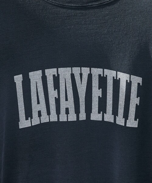 REMI RELIEF（レミレリーフ）の「【REMI RELIEF / レミレリーフ】別注 ロゴプリント スウェット / オーバーサイズ（Tシャツ/カットソー・メンズ・ブラウン/ブラック・M/L）」の7枚目の写真