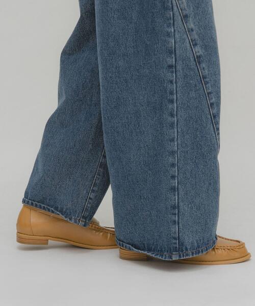 KBF（ケイビーエフ）の「ギャザーデザインローファー（その他シューズ・レディース・ベージュ/ブラック・36/37/38）」の5枚目の写真