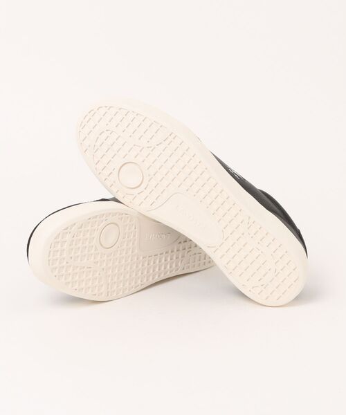 LACOSTE(ラコステ)の「LACOSTE ラコステ BASESHOT PRO 125 3 SMA メンズレザースニーカー(ベースショットプロ1253SMA)(スニーカー・メンズ・ブラック×ホワイト・26.5cm/26.0cm/28.0cm/27.0cm/25.5cm)」の3枚目の写真