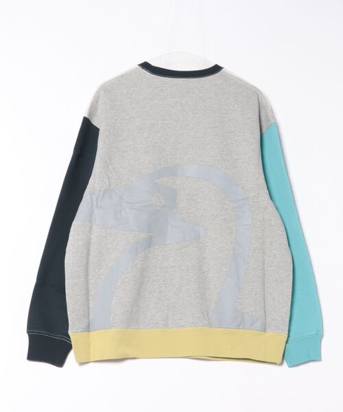 CHUMS(チャムス)の「CHUMS/チャムス スウェット/トレーナー BIG BOOBY CREW TOP CH00-1525(スウェット・メンズ・ネイビー/マルチ/ブラック・M/L/XL/2XL)」の4枚目の写真