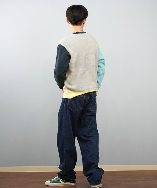 CHUMS(チャムス)の「CHUMS/チャムス スウェット/トレーナー BIG BOOBY CREW TOP CH00-1525(スウェット・メンズ・ネイビー/マルチ/ブラック・M/L/XL/2XL)」の22枚目の写真