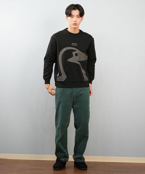 CHUMS(チャムス)の「CHUMS/チャムス スウェット/トレーナー BIG BOOBY CREW TOP CH00-1525(スウェット・メンズ・ネイビー/マルチ/ブラック・M/L/XL/2XL)」の8枚目の写真