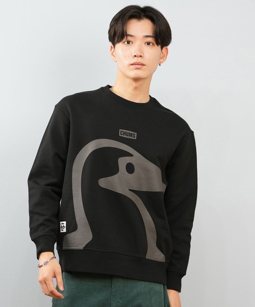 CHUMS(チャムス)の「CHUMS/チャムス スウェット/トレーナー BIG BOOBY CREW TOP CH00-1525(スウェット・メンズ・ネイビー/マルチ/ブラック・M/L/XL/2XL)」の5枚目の写真