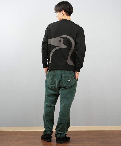 CHUMS(チャムス)の「CHUMS/チャムス スウェット/トレーナー BIG BOOBY CREW TOP CH00-1525(スウェット・メンズ・ネイビー/マルチ/ブラック・M/L/XL/2XL)」の9枚目の写真