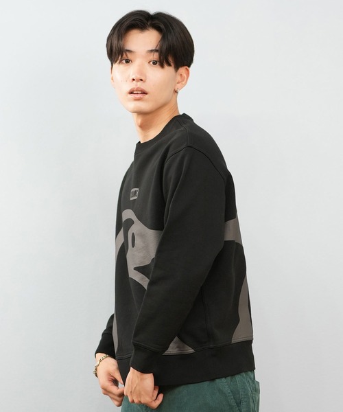 CHUMS(チャムス)の「CHUMS/チャムス スウェット/トレーナー BIG BOOBY CREW TOP CH00-1525(スウェット・メンズ・ネイビー/マルチ/ブラック・M/L/XL/2XL)」の6枚目の写真