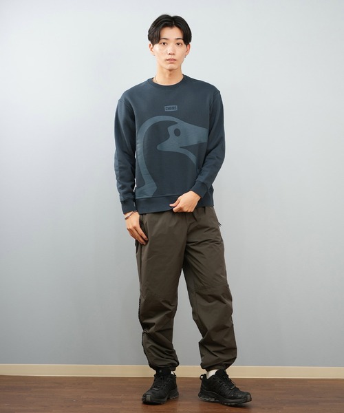 CHUMS(チャムス)の「CHUMS/チャムス スウェット/トレーナー BIG BOOBY CREW TOP CH00-1525(スウェット・メンズ・ネイビー/マルチ/ブラック・M/L/XL/2XL)」の15枚目の写真