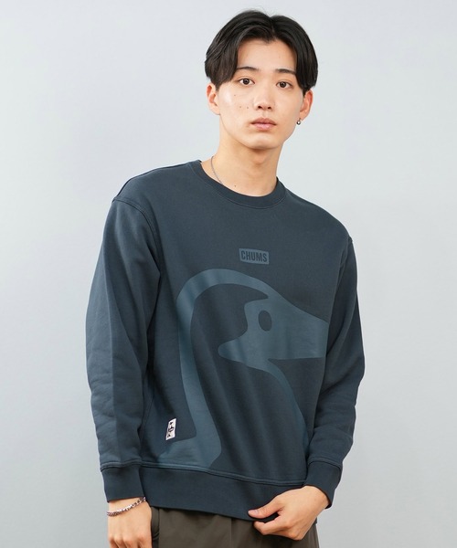 CHUMS(チャムス)の「CHUMS/チャムス スウェット/トレーナー BIG BOOBY CREW TOP CH00-1525(スウェット・メンズ・ネイビー/マルチ/ブラック・M/L/XL/2XL)」の12枚目の写真