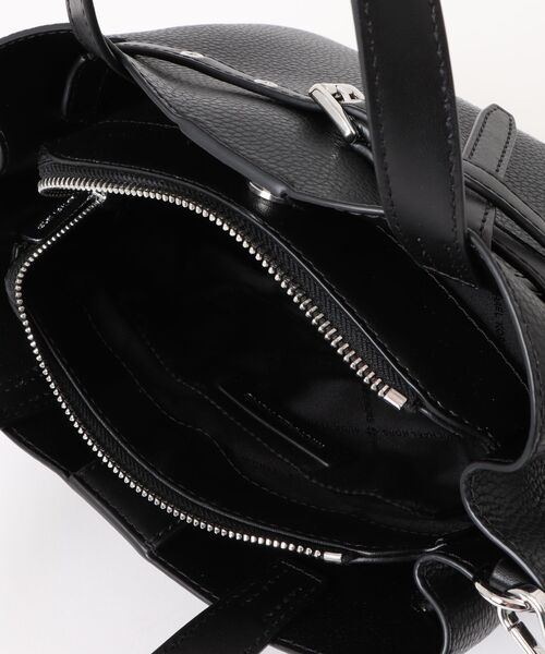 MICHAEL KORS（マイケルコース）の「EMILIA ペブルレザー サッチェル スモール（ハンドバッグ・レディース・ブラック・FREE）」の8枚目の写真