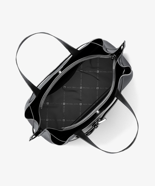 MICHAEL KORS（マイケルコース）の「EMILIA ペブルレザー サッチェル スモール（ハンドバッグ・レディース・ブラック・FREE）」の3枚目の写真