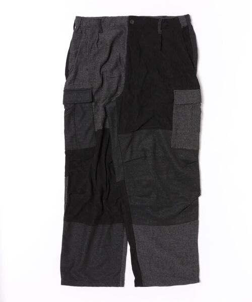 JACKROSE（ジャックローズ）の「BAYCANT AW 3素材ｶｰｺﾞﾊﾟﾝﾂ（カーゴパンツ・メンズ・カーキ/ブラック・XL/L/M）」の8枚目の写真