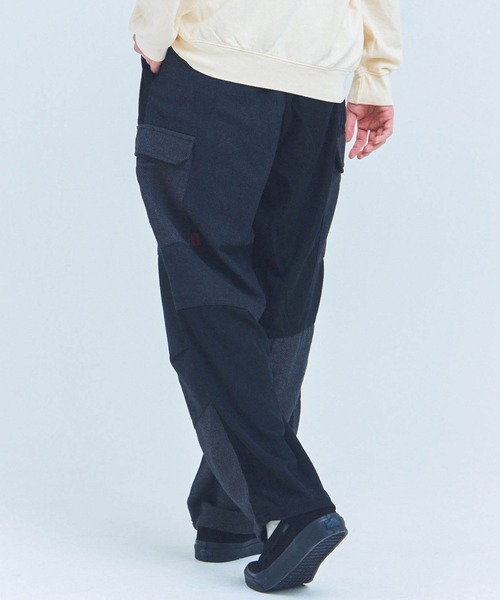 JACKROSE（ジャックローズ）の「BAYCANT AW 3素材ｶｰｺﾞﾊﾟﾝﾂ（カーゴパンツ・メンズ・カーキ/ブラック・XL/L/M）」の21枚目の写真