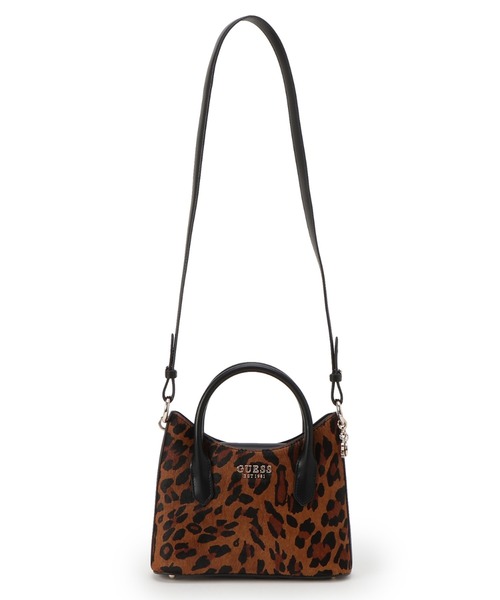 Guess(ゲス)の「DOMITILLA Mini Sathcel ショルダーバッグ (ショルダーバッグ・レディース・レオパード・ONE SIZE)」の6枚目の写真