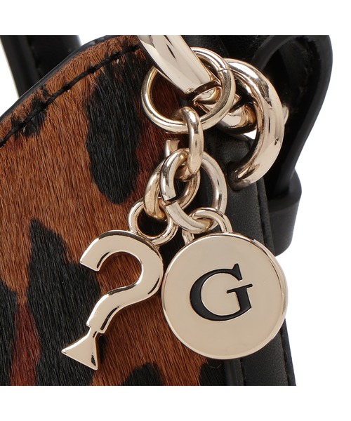 Guess(ゲス)の「DOMITILLA Mini Sathcel ショルダーバッグ (ショルダーバッグ・レディース・レオパード・ONE SIZE)」の10枚目の写真