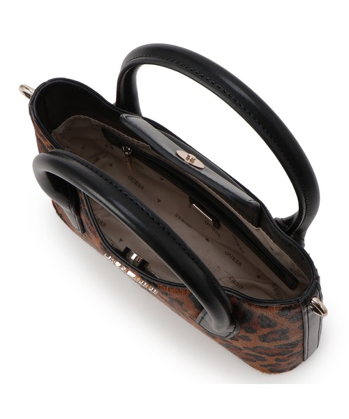 Guess(ゲス)の「DOMITILLA Mini Sathcel ショルダーバッグ (ショルダーバッグ・レディース・レオパード・ONE SIZE)」の12枚目の写真