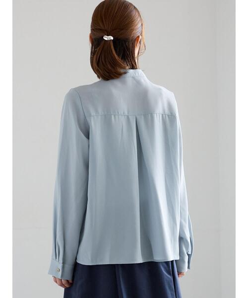 Te chichi（テチチ）の「フロントレースブラウス（シャツ/ブラウス・レディース・ネイビー/ブルー/グレー・F）」の13枚目の写真