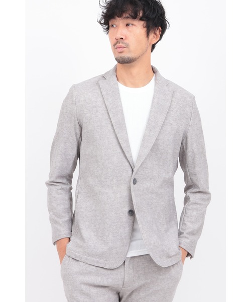 HIGH STREET(ハイストリート)の「ヒートパフォーマージャケット(テーラードジャケット・メンズ・ネイビー/グレー/ブラック・LARGE/LL/MEDIUM)」の12枚目の写真