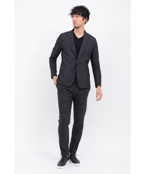 HIGH STREET(ハイストリート)の「ヒートパフォーマージャケット(テーラードジャケット・メンズ・ネイビー/グレー/ブラック・LARGE/LL/MEDIUM)」の14枚目の写真
