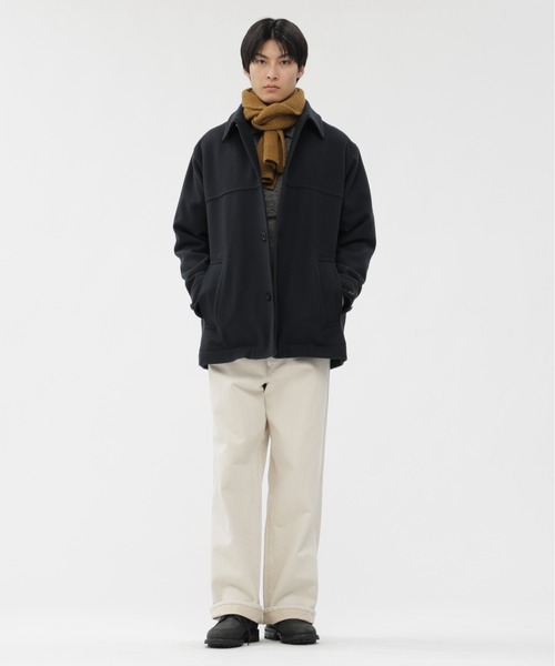 MHL.(エムエイチエル)の「MHL BRUSHED SCARF(ストール/ショール・レディース・イエロー系その他3/ネイビー系1/グレー系その他・FREE)」の11枚目の写真