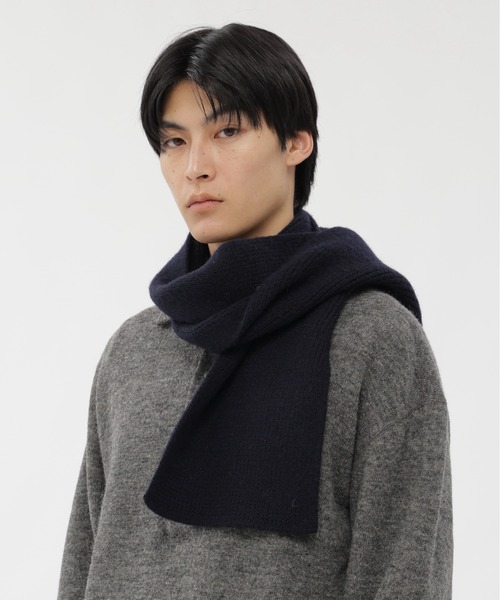 MHL.(エムエイチエル)の「MHL BRUSHED SCARF(ストール/ショール・レディース・イエロー系その他3/ネイビー系1/グレー系その他・FREE)」の8枚目の写真