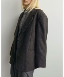 anuke(アンヌーク)のanuke Herringbone Wool Jacket(その他アウター)