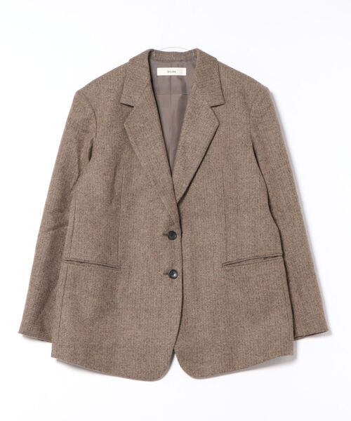 anuke Herringbone Wool Jacket（その他アウター）｜anuke（アンヌーク