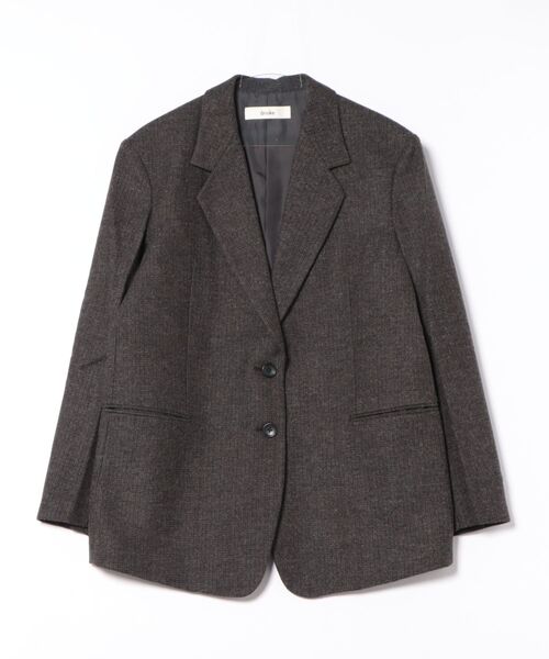 anuke Herringbone Wool Jacket（その他アウター）｜anuke（アンヌーク