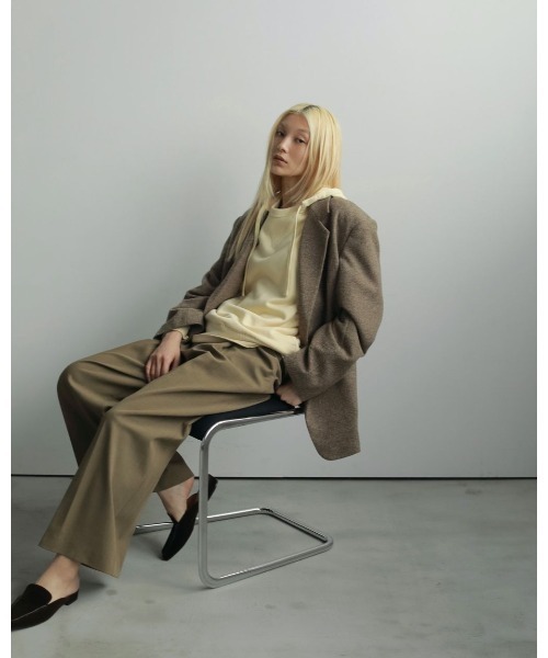 anuke Herringbone Wool Jacket（その他アウター）｜anuke（アンヌーク