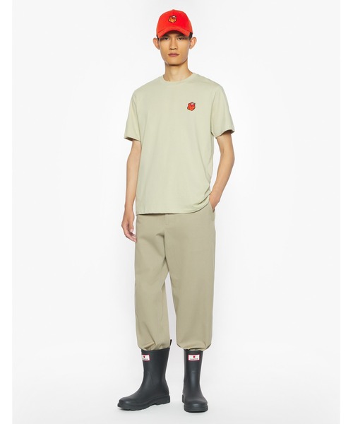 Maison Kitsune(メゾンキツネ)の「MAISON KITSUNE x HUNTER FOX HEAD TEE-SHIRT(Tシャツ/カットソー・メンズ・グリーン系その他・XL/L/M/S/XS)」の4枚目の写真