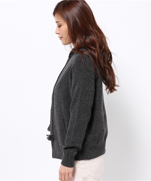 IENA（イエナ）の「カシミヤ混 パーカー◇（パーカー）」 - WEAR