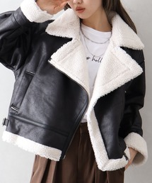 SpRay（スプレイ）の「フェイクレザームートン（ムートンコート）」