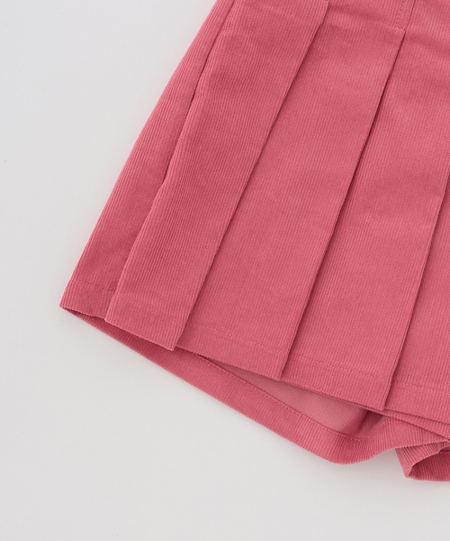 minimal（ミニマル）の「細コールラップパンツ（スカート・キッズ・ラベンダー/チャコール/アイボリー/スモークピンク・100cm/120cm/110cm/130cm/140cm/90cm）」の8枚目の写真