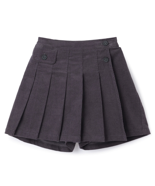 minimal（ミニマル）の「細コールラップパンツ（スカート・キッズ・ラベンダー/チャコール/アイボリー/スモークピンク・100cm/120cm/110cm/130cm/140cm/90cm）」の14枚目の写真