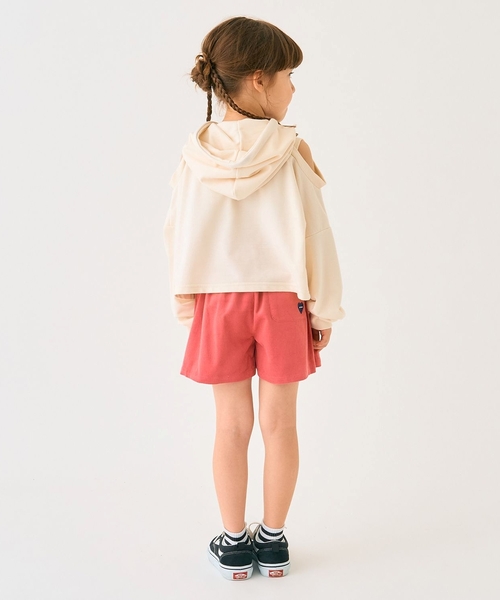 minimal（ミニマル）の「細コールラップパンツ（スカート・キッズ・ラベンダー/チャコール/アイボリー/スモークピンク・100cm/120cm/110cm/130cm/140cm/90cm）」の18枚目の写真