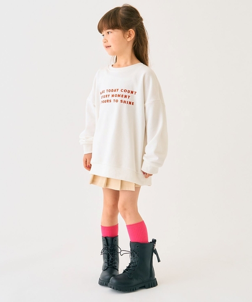 minimal（ミニマル）の「細コールラップパンツ（スカート・キッズ・ラベンダー/チャコール/アイボリー/スモークピンク・100cm/120cm/110cm/130cm/140cm/90cm）」の22枚目の写真