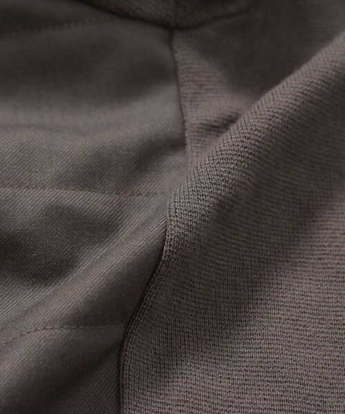 MACKINTOSH LONDON（マッキントッシュ ロンドン）の「フーデットアウターニットコンビ（パーカー・メンズ・ベージュ系その他5/ブラック・L/M/XL）」の12枚目の写真