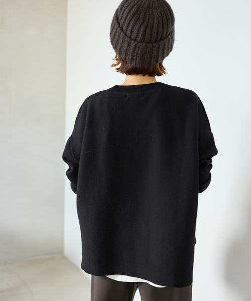 新品 スローブイエナ コットンダブルフェイスプルオーバー セットアップ対応可/WEB限定/追加》コットンダブルフェイスプル