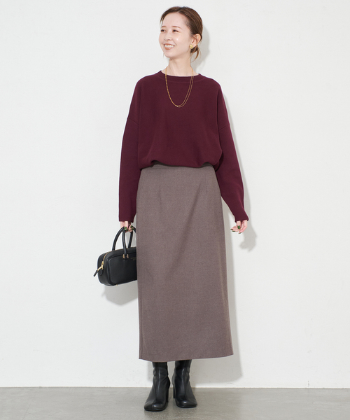 新品 スローブイエナ コットンダブルフェイスプルオーバー SLOBE IENA｜《セットアップ対応可/WEB限定カラーあり》コットンダブル