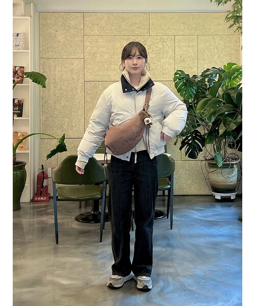 PARTIMENTO WOMEN(パルティメントウィメン)の「ラインジャージトラックトップ_アイボリー(ナイロンジャケット・レディース・その他・ONE SIZE)」の19枚目の写真