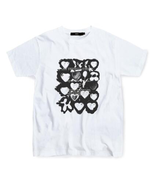 ESCAPEFROM（エスケープフロム）の「グレー フェイバリット シングス Tシャツ ホワイト（Tシャツ/カットソー・レディース・その他・SMALL/MEDIUM/LARGE）」の2枚目の写真