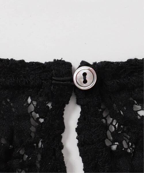 IENA 未使用タグつき　Flowerストレッチレースプルオーバー　ブラック IENA 未使用タグつき Flowerストレッチレースプルオーバー ブラック