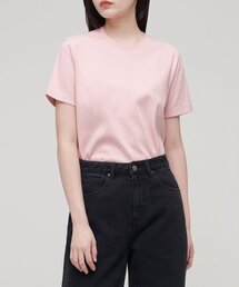 MUSINSA STANDARD WOMAN（ムシンサスタンダードウーマン）の「Women's Basic Crew Neck T-shirt [Indian Pink]（Tシャツ/カットソー）」