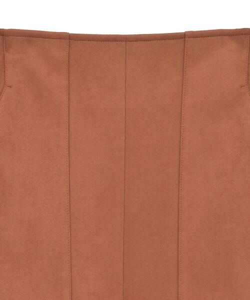 YECCA VECCA（イェッカヴェッカ）の「ハイウエストフェイクスエードスカート（スカート・レディース・テラコッタ/ブラウン/ライトベージュ/ライトブルー・S/M）」の17枚目の写真