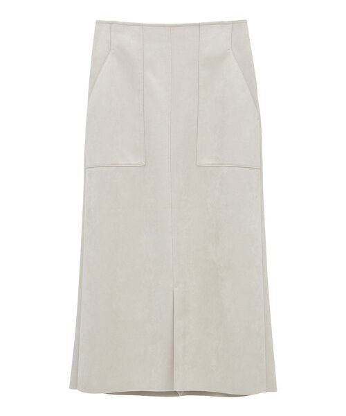 YECCA VECCA（イェッカヴェッカ）の「ハイウエストフェイクスエードスカート（スカート・レディース・テラコッタ/ブラウン/ライトベージュ/ライトブルー・S/M）」の10枚目の写真